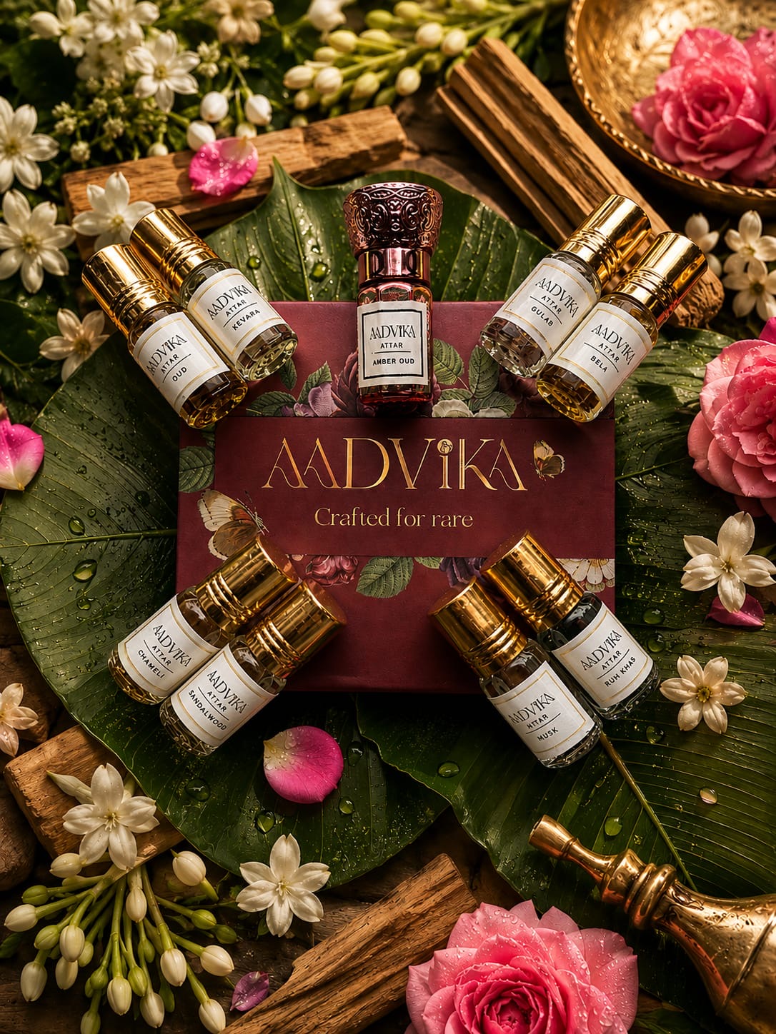 Create Your Own Luxury: 6 Attar Selection