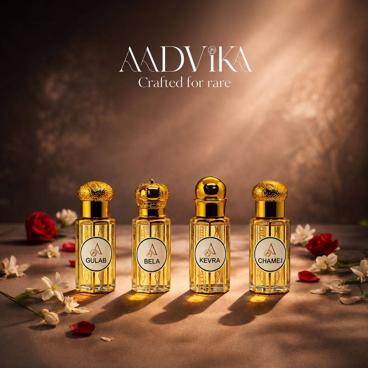 Aadvika Floral Attar Gift Set