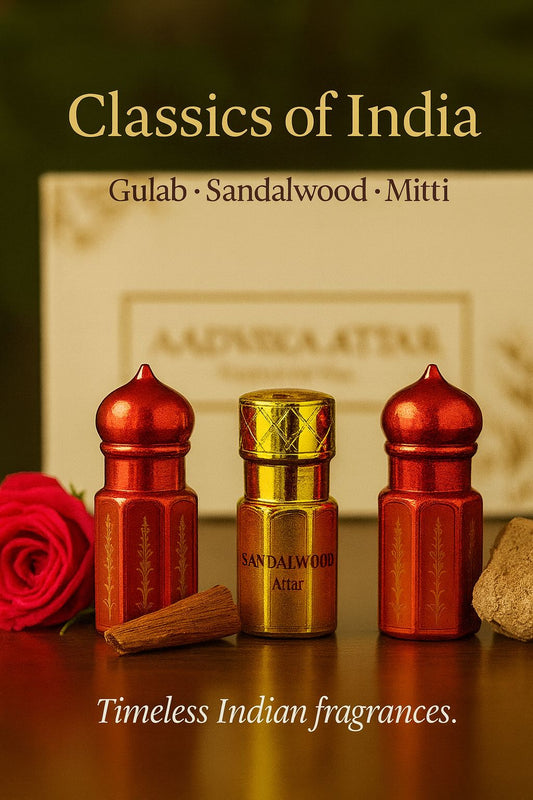 Classics of India (3 fragrances in luxury Stick Bottle)